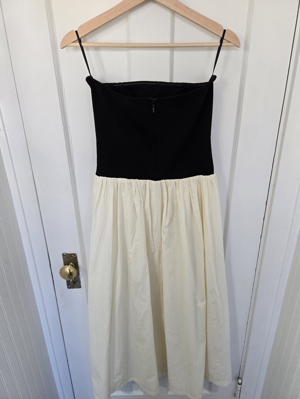 Paper Heart NWT Womens Strapless Maxi Dress Size M Balletcore Euro Summer Dance - Picture 6 of 12